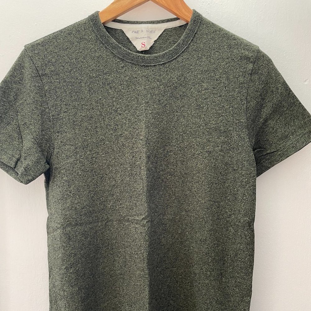 Heather Forest Green Rag & Bone T-Shirt